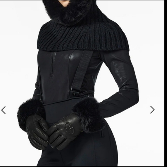 Goldbergh High End Ski Pants Salopette Flame Goldbergh Black Ski Pants - Picture 9 of 17